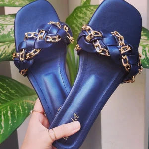 Blue Chain Flats
