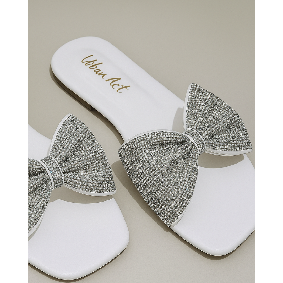 Bow Slides White