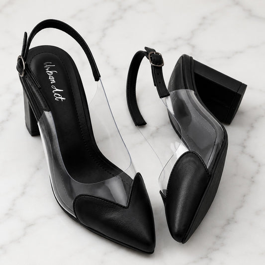 Bainca Block Heel Black