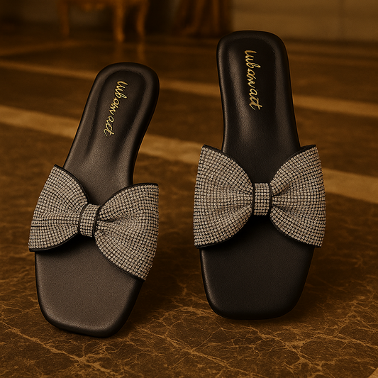 Bow Slides Black