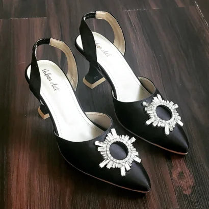 Cinderella Heels – Black