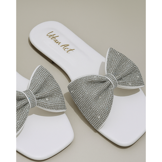 Bow Slides White